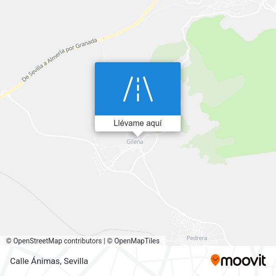 Mapa Calle Ánimas