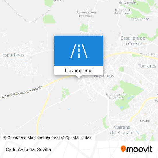 Mapa Calle Avicena