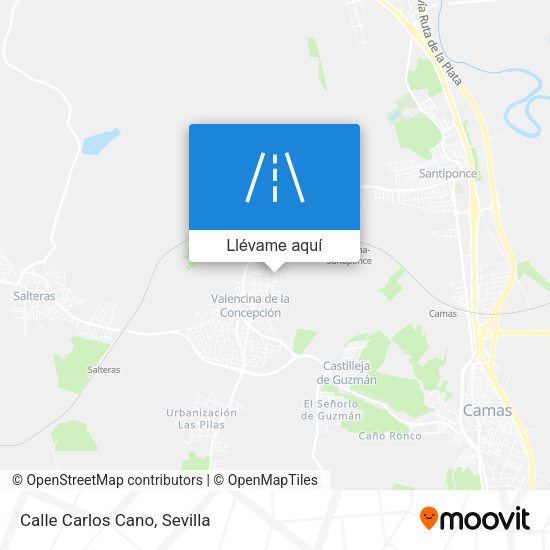 Mapa Calle Carlos Cano