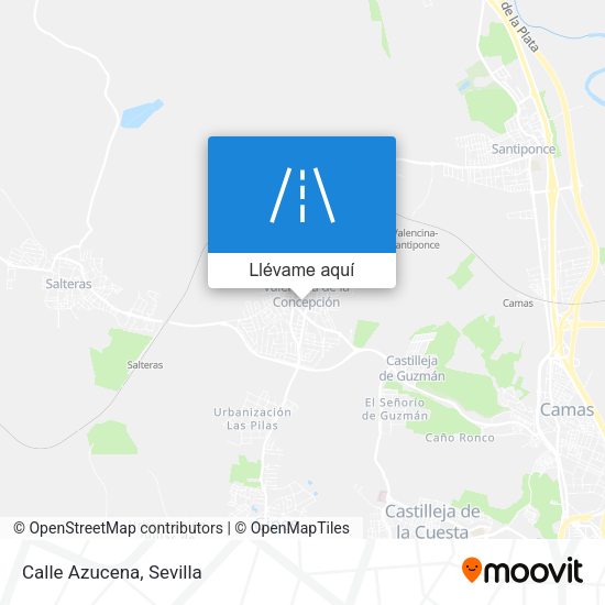 Mapa Calle Azucena