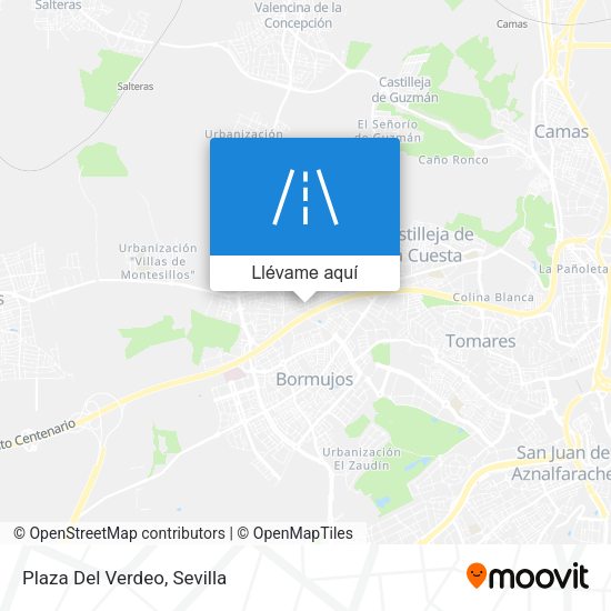 Mapa Plaza Del Verdeo