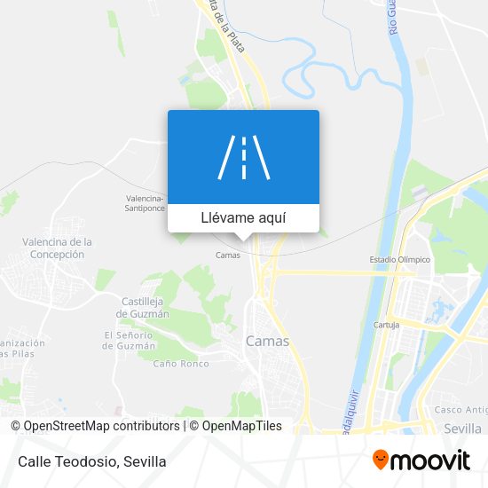 Mapa Calle Teodosio