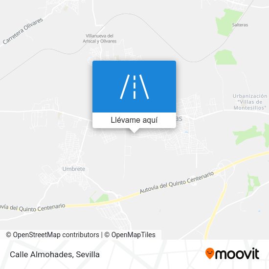 Mapa Calle Almohades