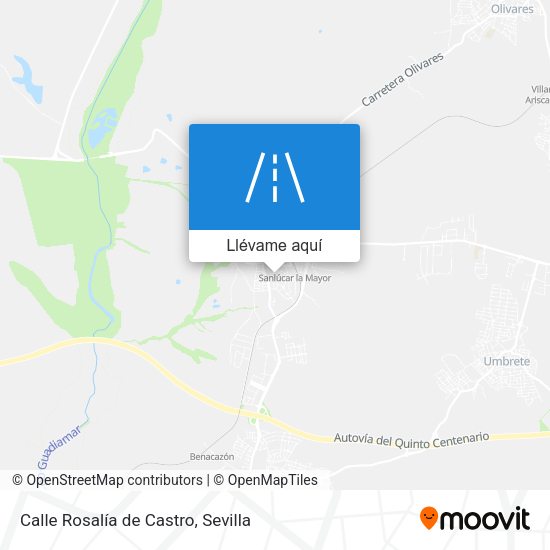 Mapa Calle Rosalía de Castro