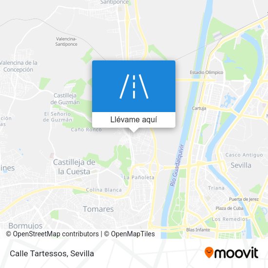 Mapa Calle Tartessos