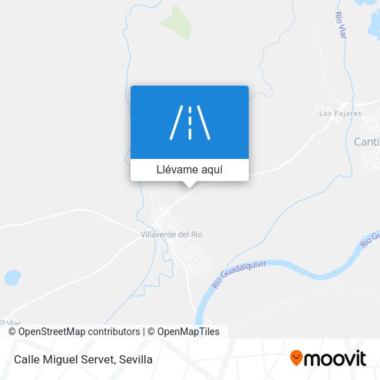 Mapa Calle Miguel Servet