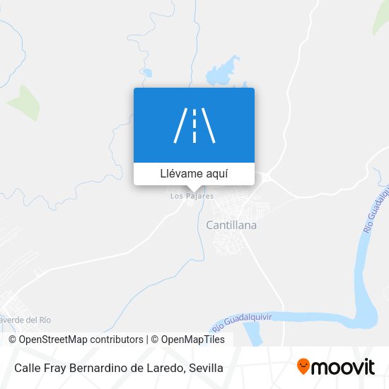 Mapa Calle Fray Bernardino de Laredo