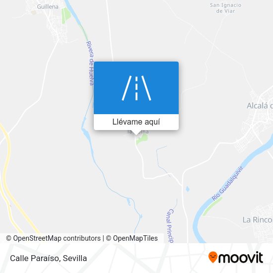 Mapa Calle Paraíso