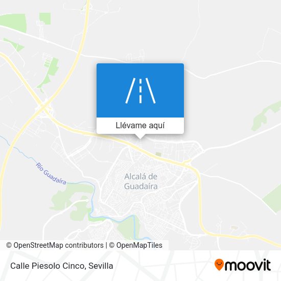 Mapa Calle Piesolo Cinco