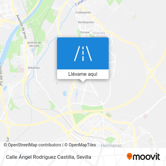 Mapa Calle Ángel Rodríguez Castilla