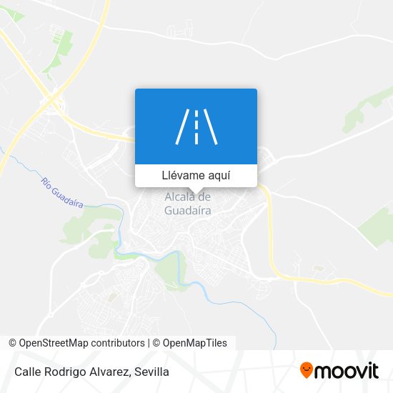 Mapa Calle Rodrigo Alvarez