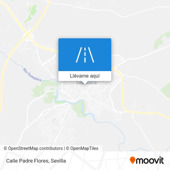 Mapa Calle Padre Flores