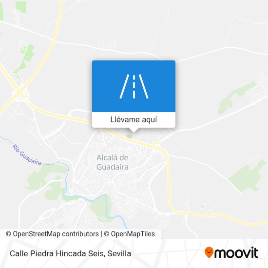 Mapa Calle Piedra Hincada Seis