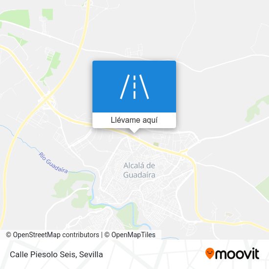Mapa Calle Piesolo Seis