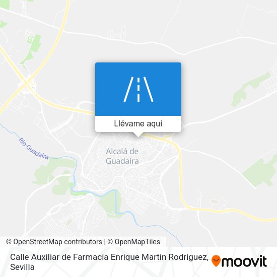 Mapa Calle Auxiliar de Farmacia Enrique Martin Rodriguez