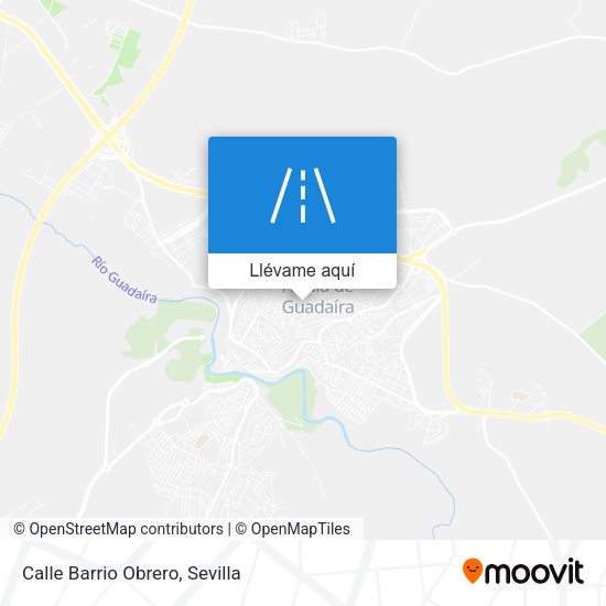 Mapa Calle Barrio Obrero