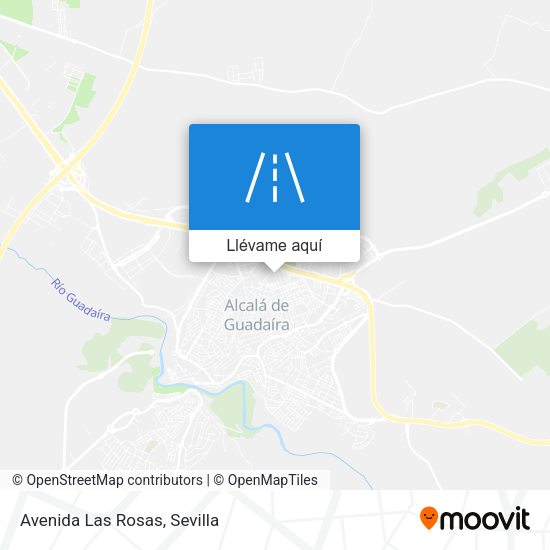 Mapa Avenida Las Rosas