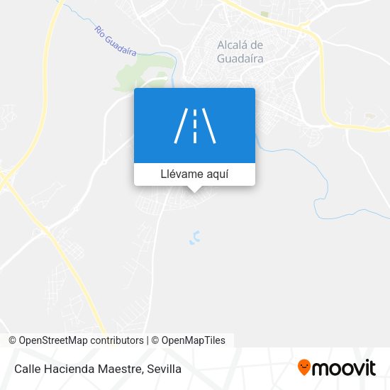Mapa Calle Hacienda Maestre