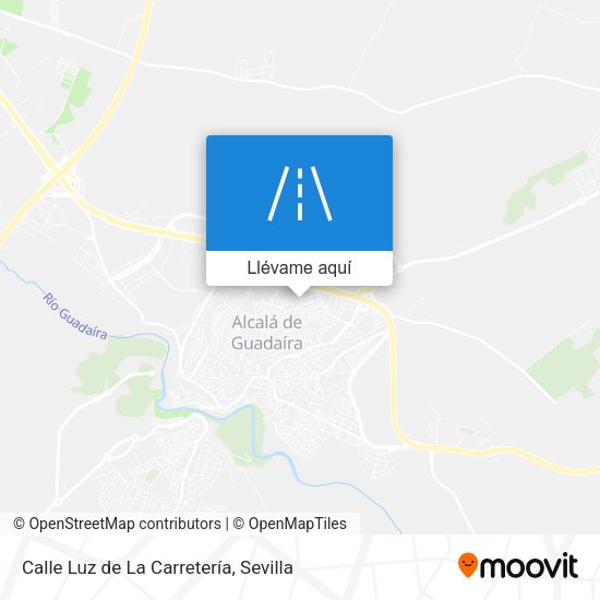 Mapa Calle Luz de La Carretería