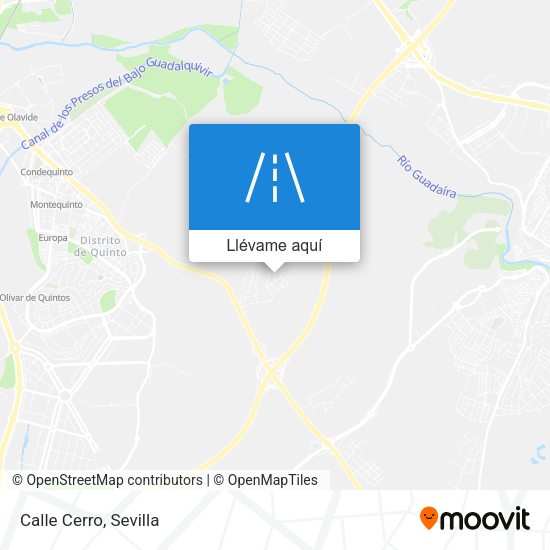 Mapa Calle Cerro