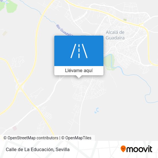 Mapa Calle de La Educación