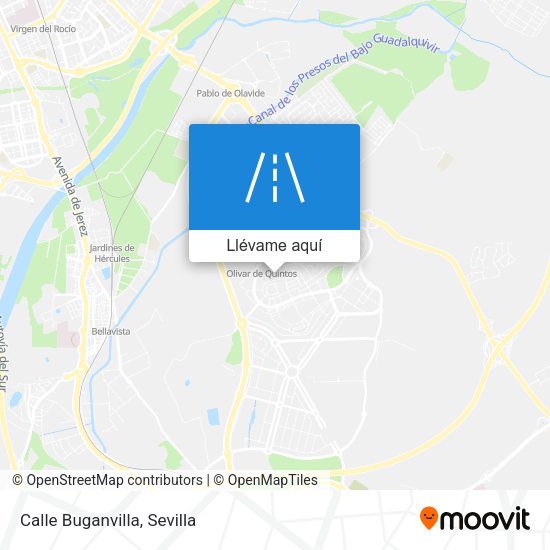 Mapa Calle Buganvilla