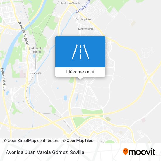 Mapa Avenida Juan Varela Gómez