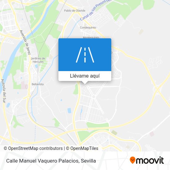 Mapa Calle Manuel Vaquero Palacios