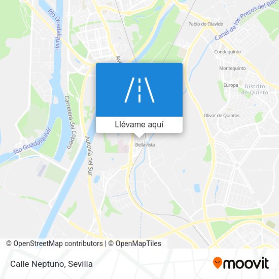 Mapa Calle Neptuno