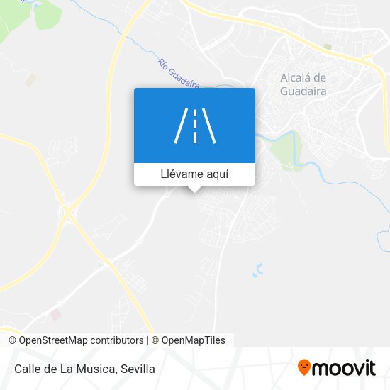 Mapa Calle de La Musica