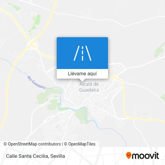 Mapa Calle Santa Cecilia