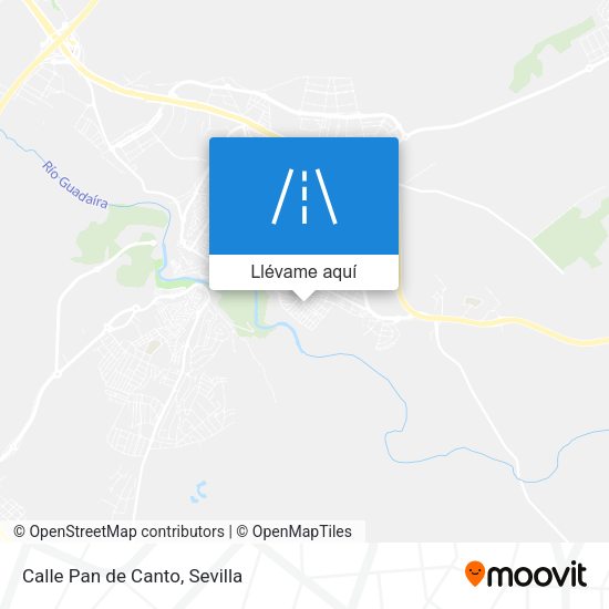 Mapa Calle Pan de Canto