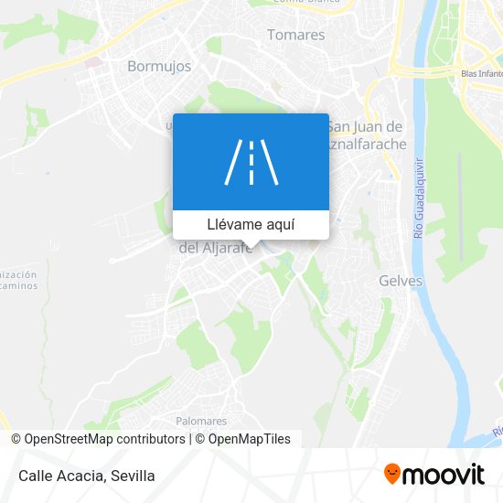 Mapa Calle Acacia