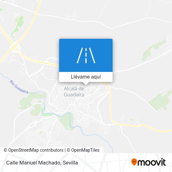 Mapa Calle Manuel Machado