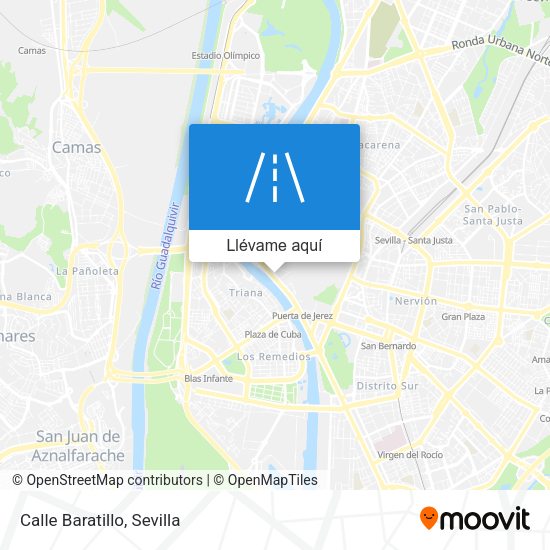 Mapa Calle Baratillo