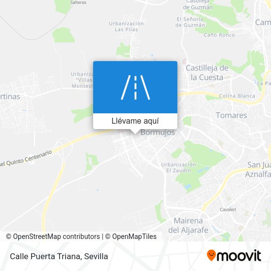 Mapa Calle Puerta Triana