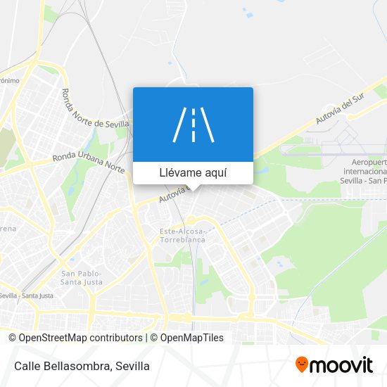 Mapa Calle Bellasombra