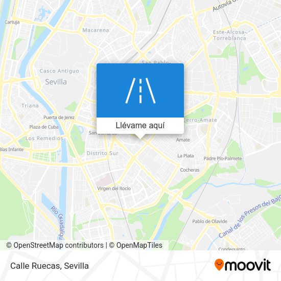 Mapa Calle Ruecas
