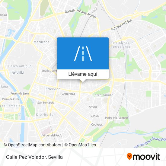 Mapa Calle Pez Volador