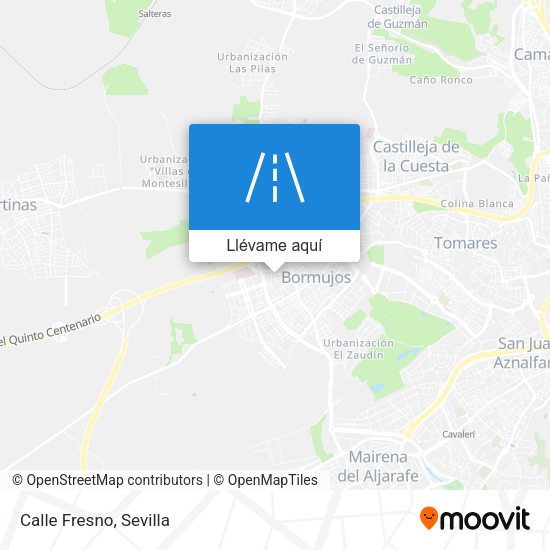 Mapa Calle Fresno