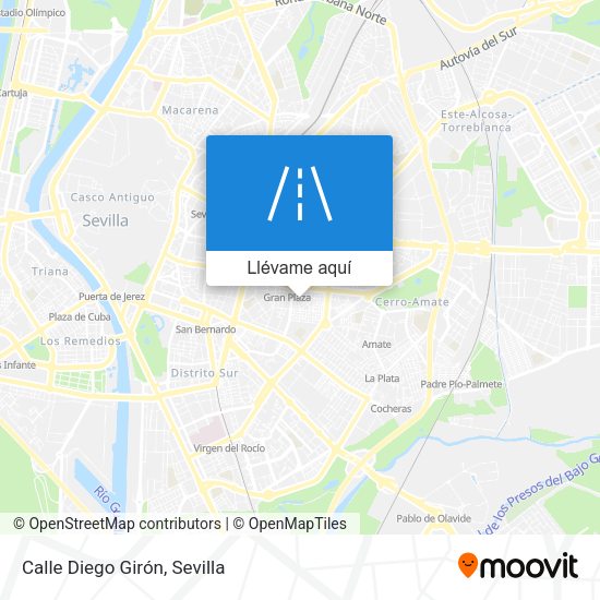 Mapa Calle Diego Girón