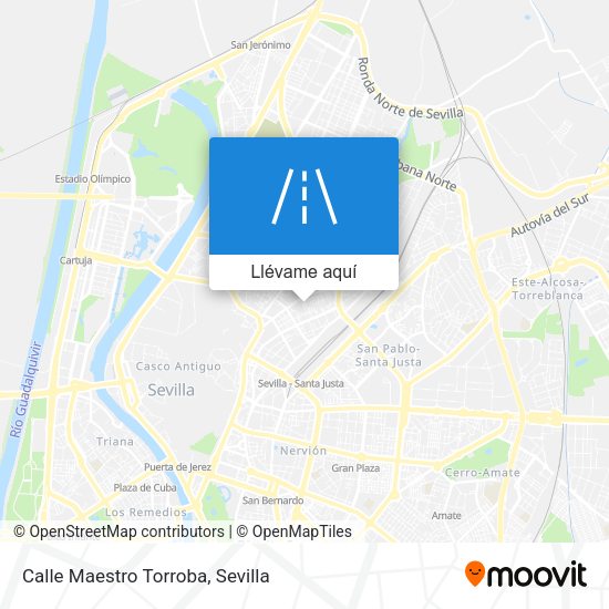 Mapa Calle Maestro Torroba