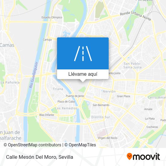 Mapa Calle Mesón Del Moro