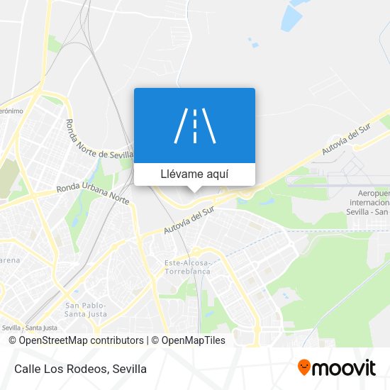 Mapa Calle Los Rodeos
