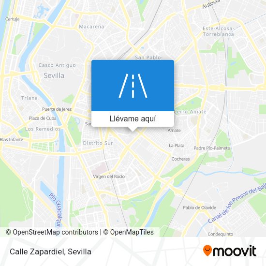 Mapa Calle Zapardiel