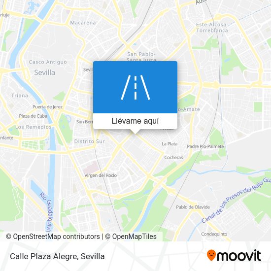 Mapa Calle Plaza Alegre