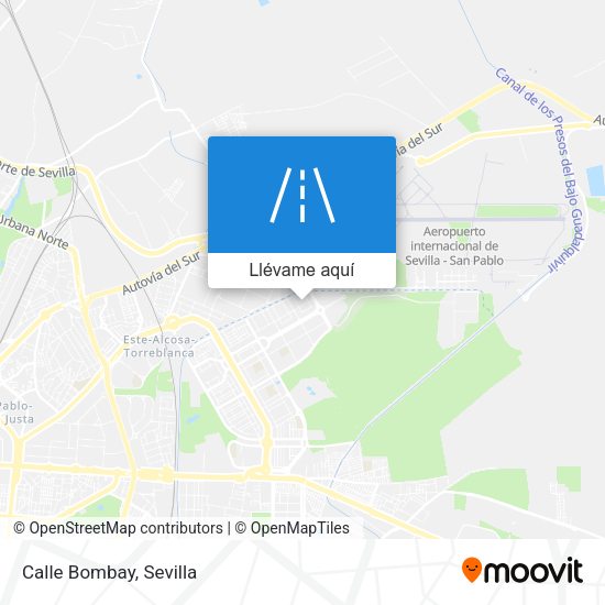 Mapa Calle Bombay