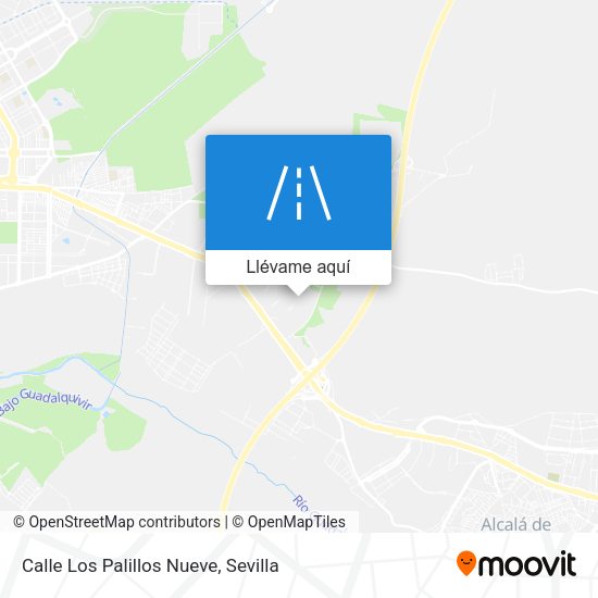 Mapa Calle Los Palillos Nueve
