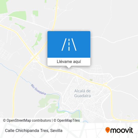 Mapa Calle Chichipanda Tres