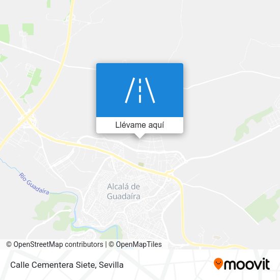 Mapa Calle Cementera Siete